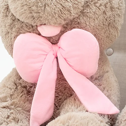 Suur Pehme Jänku, Pehme Mänguasi, 190 Cm, Hall, Vuni - Teddyway