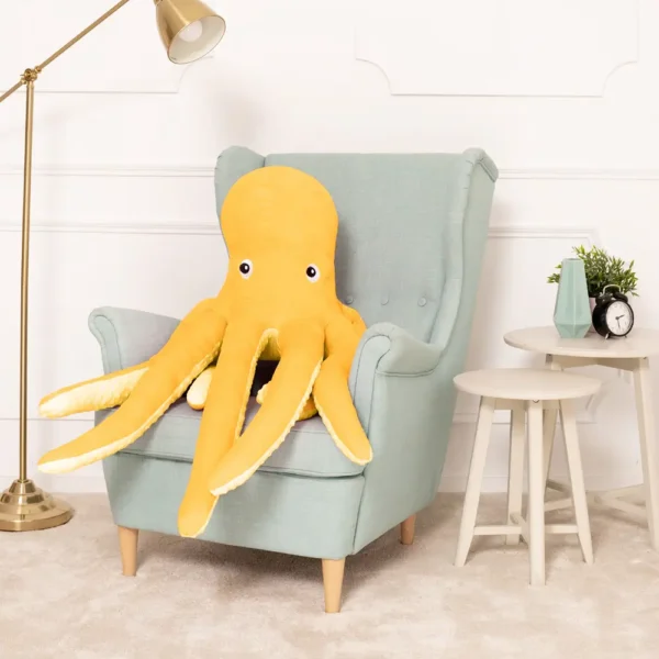 Suur Pehme Kalmaar, Pehme Mänguasi, 80 Cm, Sinine, Sodo - Teddyway