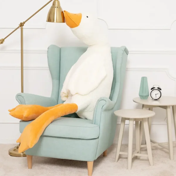 Pehme Hani, Pehme Mänguasi, 90 Cm, Valge, Goso - Teddyway