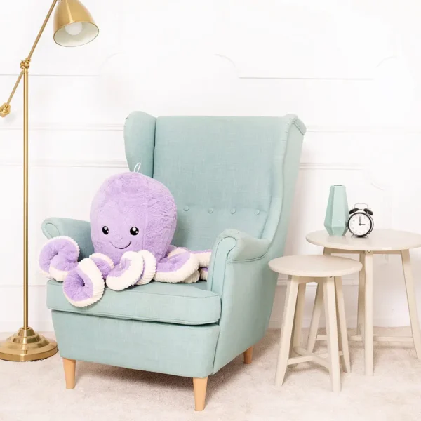 Suur Pehme Kaheksajalg, Pehme Mänguasi, 80 Cm, Sinine, Opus - Teddyway